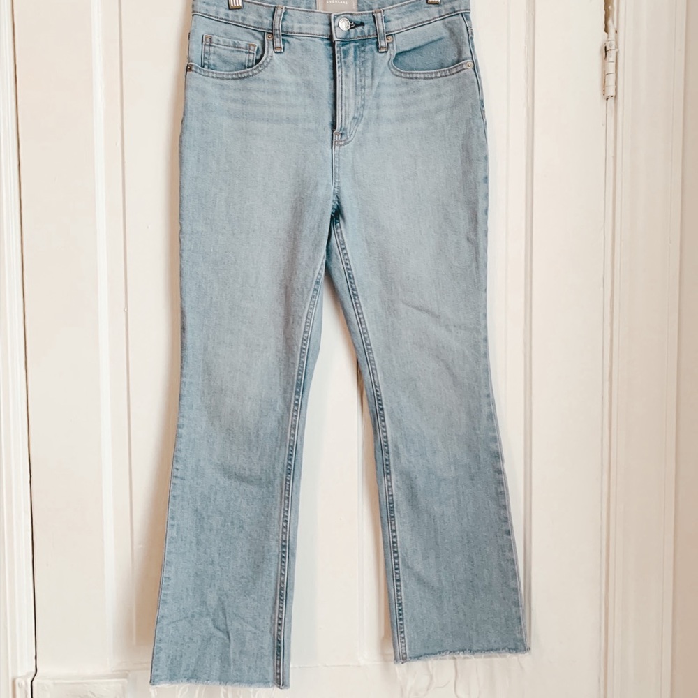 Everlane Crop: Raw Hem